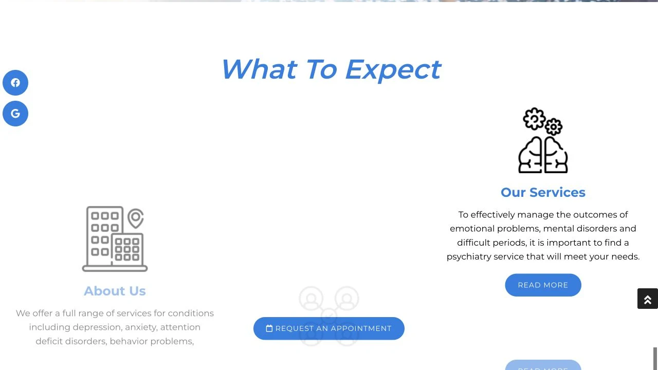 Premier Psychiatry website detail: Introduce what to expect.
